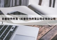 長春軟件開發(fā)（長春軟件開發(fā)公司北京分公司）