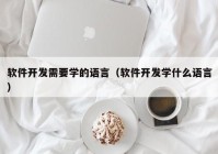 軟件開發(fā)需要學的語言（軟件開發(fā)學什么語言）