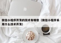 微信小程序開發(fā)的技術(shù)有哪些（微信小程序采用什么技術(shù)開發(fā)）